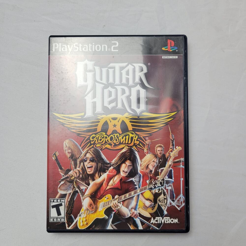 Guitar Hero Aerosmith CIB Playstation 2